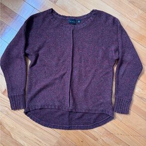 Brand: Tribal - Maroon cozy knit Crew Neck Sweater